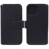 Nordic Covers iPhone 15 Plus Essential lædercover Ravnsort