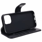 Nordic Covers iPhone 15 Plus Essential lædercover Ravnsort