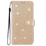iPhone 15 Plus Cover Glitter Guld