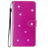 iPhone 15 Plus Cover Glitter Magenta