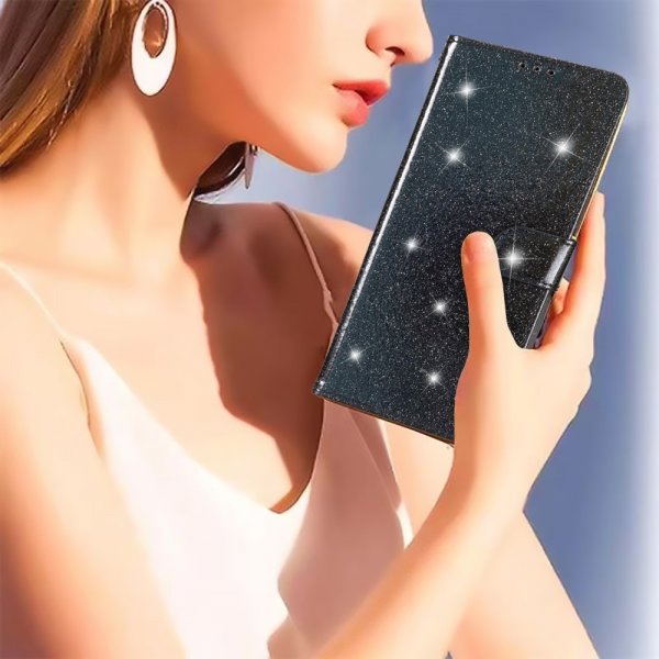iPhone 15 Plus Cover Glitter Sort