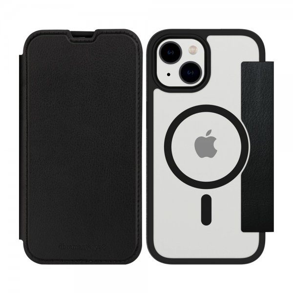 dbramante1928 iPhone 15 Plus Cover Helsinki MagSafe Clear/Black