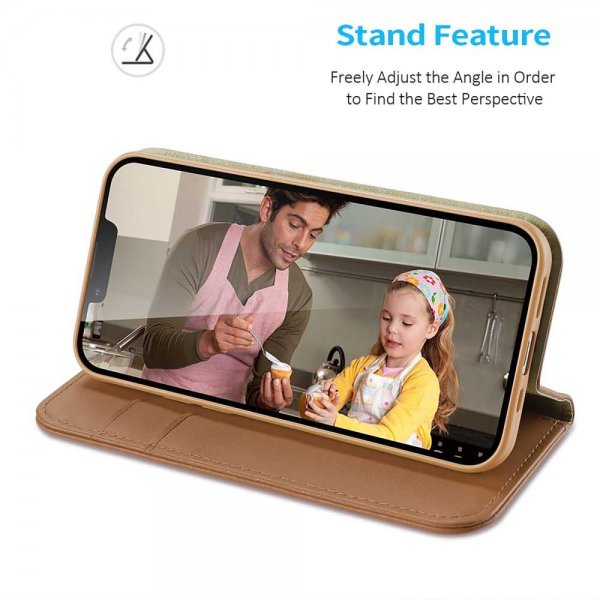 Dux Ducis iPhone 15 Plus Etui Hivo Series Brun