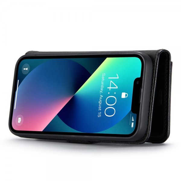 Dg.Ming iPhone 15 Plus Cover med Aftageligt Cover Sort