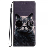 iPhone 15 Plus Cover Motiv Kat med Solbriller