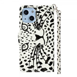 iPhone 15 Plus Etui Motiv Leopard