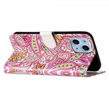 iPhone 15 Plus Cover Motiv Paisleymønster