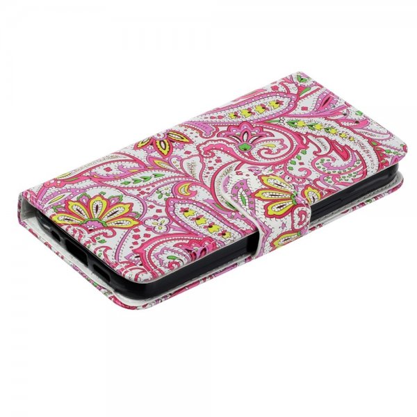 iPhone 15 Plus Cover Motiv Paisleymønster