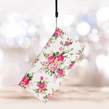 iPhone 15 Plus Cover Motiv Rosa Marmor