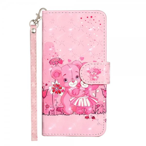 iPhone 15 Plus Cover Motiv Rosa Bamser