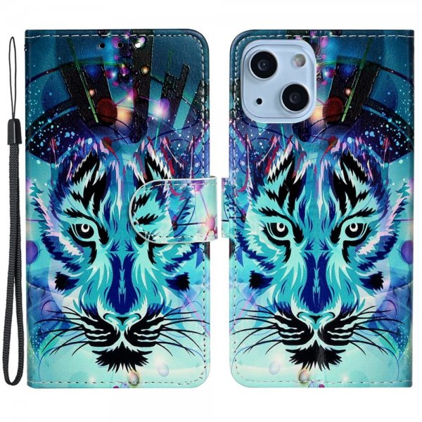 iPhone 15 Plus Cover Motiv Tiger