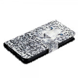 iPhone 15 Plus Cover Motiv Hvid Tiger