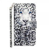 iPhone 15 Plus Cover Motiv Hvid Tiger