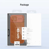 Nillkin iPhone 15 Plus Etui Qin Pro Series Brun