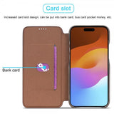 Lc.Imeeke iPhone 15 Plus Etui Retro Kaffe