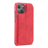 Lc.Imeeke iPhone 15 Plus Cover Retro Rød