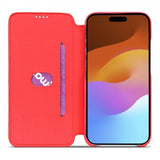Lc.Imeeke iPhone 15 Plus Cover Retro Rød