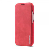 Lc.Imeeke iPhone 15 Plus Cover Retro Rød