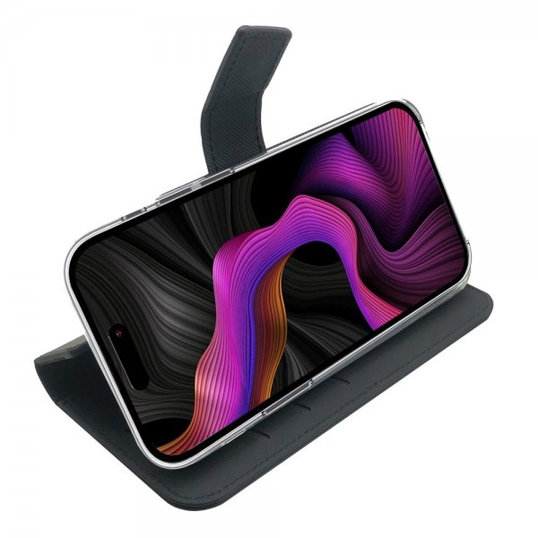 Celly iPhone 15 Plus Cover Wally Wallet Case Sort