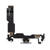 iPhone 15 Plus Opladerport med Flexkabel - Blå