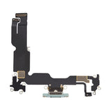 iPhone 15 Plus Opladerport med Flexkabel - Grøn