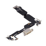 iPhone 15 Plus Opladerport med Flexkabel - Gul