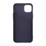 iPhone 15 Plus Cover Kulfibermønster Lilla
