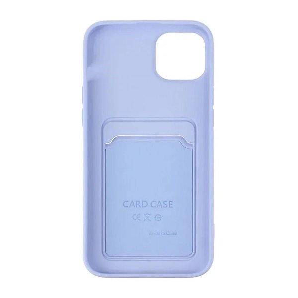 iPhone 15 Plus Cover Kortholder Lilla