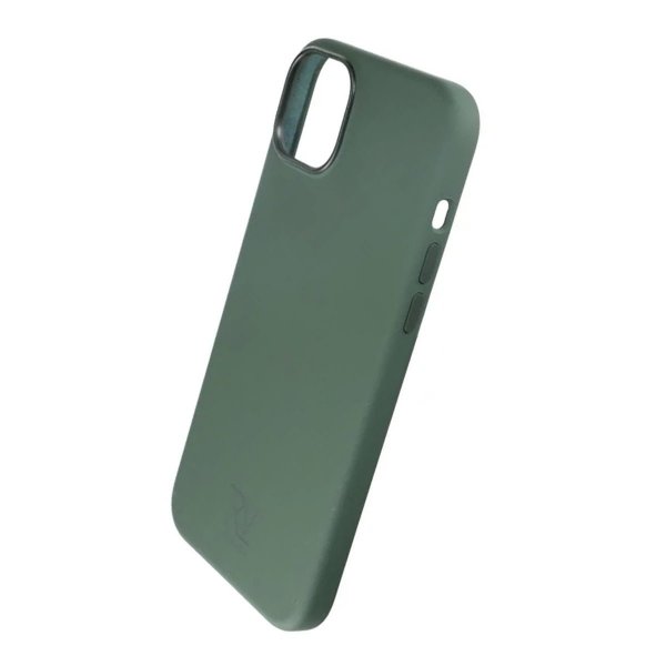 Rvelon iPhone 15 Plus Silikone Cover MagSafe Grøn