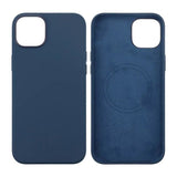 Rvelon iPhone 15 Plus Cover Silikone MagSafe Mørkeblå