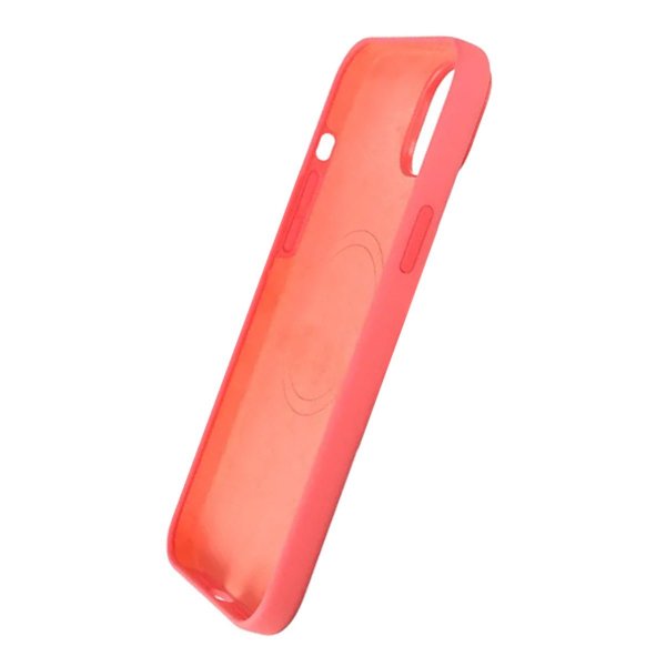 Rvelon iPhone 15 Plus Cover Silikone MagSafe Rød