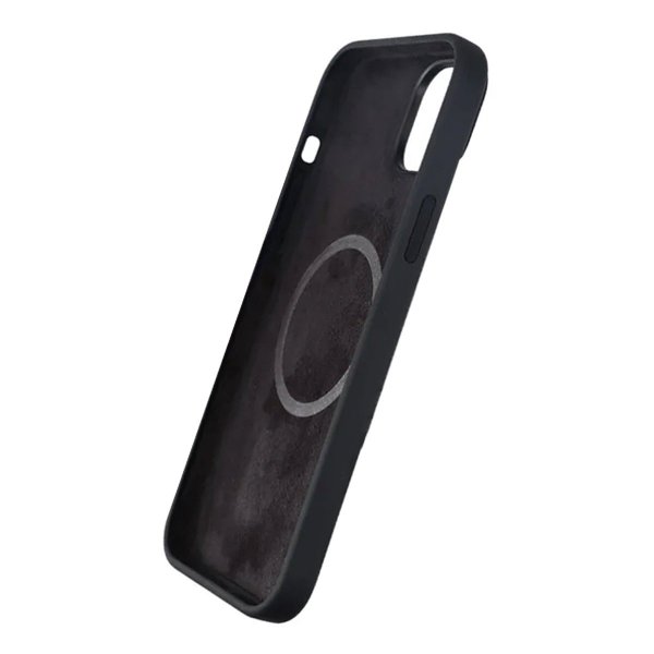 Rvelon iPhone 15 Plus Cover Silikone MagSafe Sort