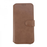 Rvelon iPhone 15 Plus Etui Ægte Læder Brun