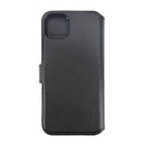 Rvelon iPhone 15 Plus Etui Ægte Læder Sort