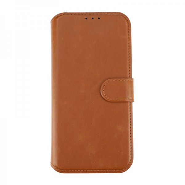 Rvelon iPhone 15 Plus Etui Magnetisk Aftageligt Cover Brun