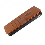 Rvelon iPhone 15 Plus Etui Magnetisk Aftageligt Cover Brun