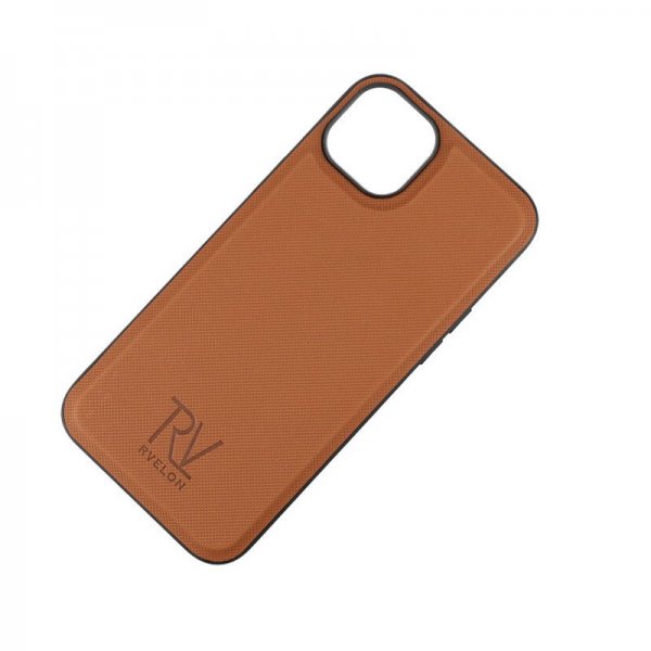 Rvelon iPhone 15 Plus Etui Magnetisk Aftageligt Cover Brun