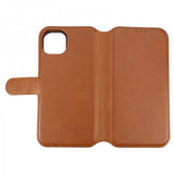 Rvelon iPhone 15 Plus Etui Magnetisk Aftageligt Cover Brun