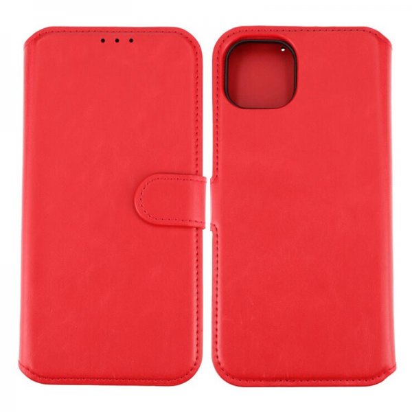 Rvelon iPhone 15 Plus Etui Magnetisk Aftageligt Cover Rød