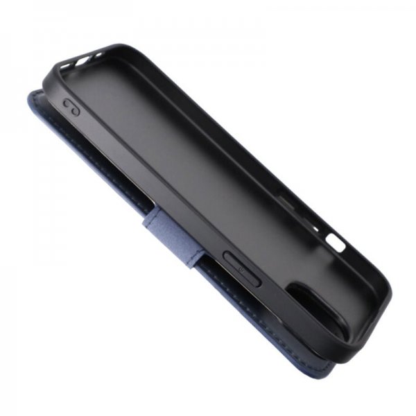 Rvelon iPhone 15 Plus Etui 4 Kortlommer MagSafe Blå