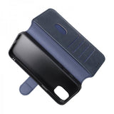 Rvelon iPhone 15 Plus Etui 4 Kortlommer MagSafe Blå