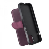 Rvelon iPhone 15 Plus Cover 4 Kortrum MagSafe Lilla