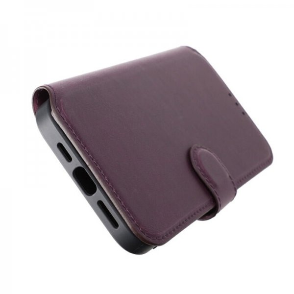 Rvelon iPhone 15 Plus Cover 4 Kortrum MagSafe Lilla