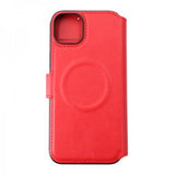 Rvelon iPhone 15 Plus Cover 4 Kortlommer MagSafe Rød