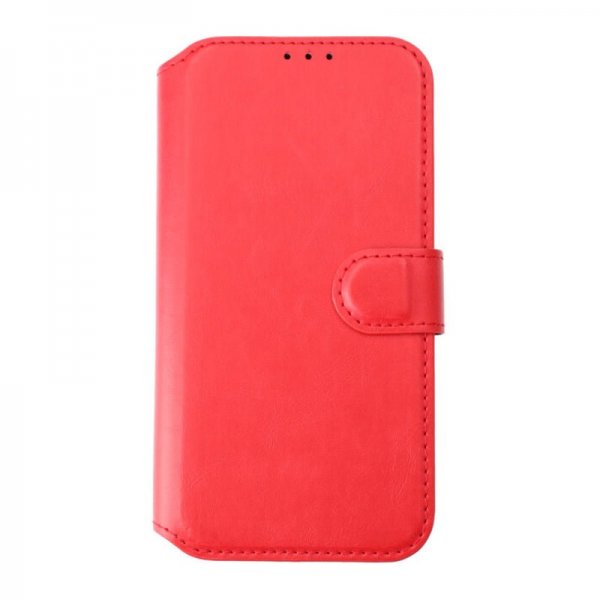 Rvelon iPhone 15 Plus Cover 4 Kortlommer MagSafe Rød