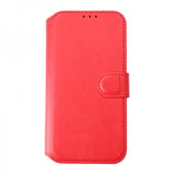 Rvelon iPhone 15 Plus Cover 4 Kortlommer MagSafe Rød
