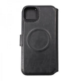 Rvelon iPhone 15 Plus Etui 4 Kortlommer MagSafe Sort