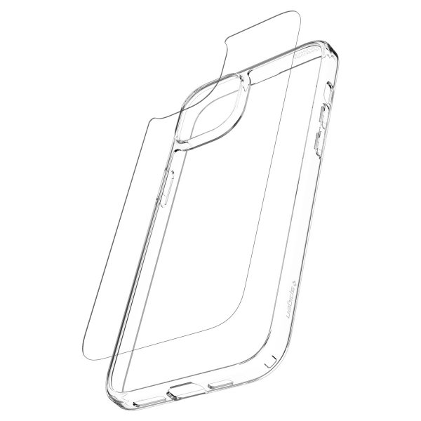 Spigen iPhone 15 Plus Cover Air Skin Hybrid Crystal Clear
