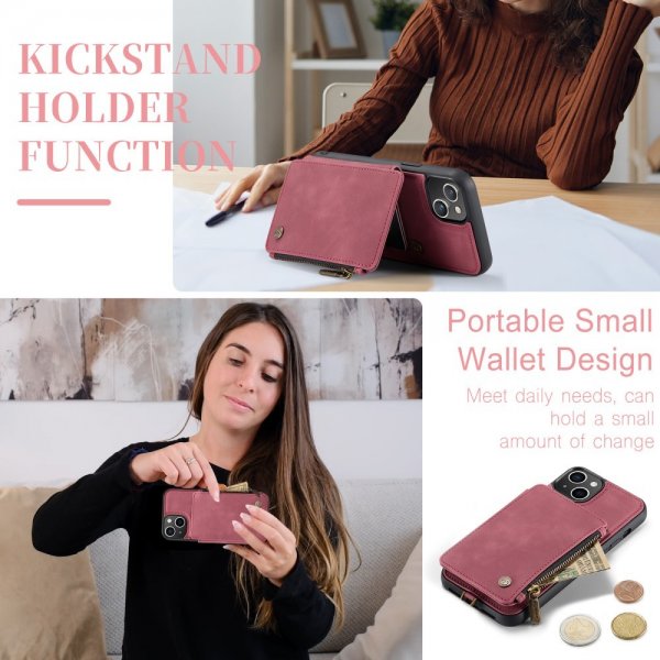 CaseMe iPhone 15 Plus Cover C20 Series Rød