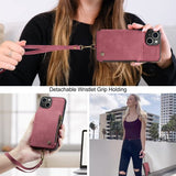 CaseMe iPhone 15 Plus Cover C20 Series Rød